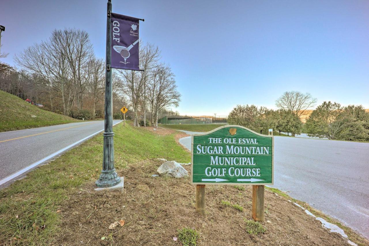 Sugar Mountain Condo With Aandc - Walk To Ski And Golf! Exteriér fotografie